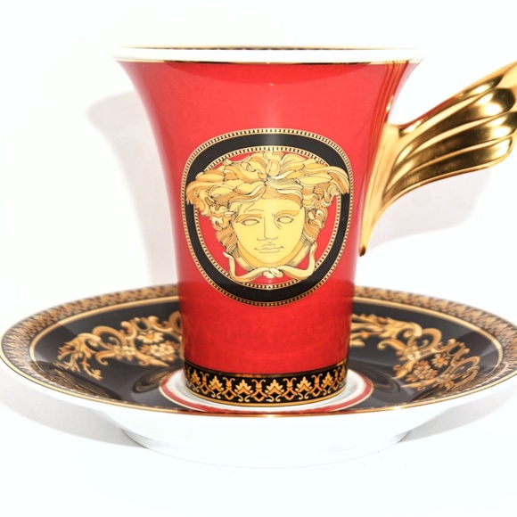 Versace Medusa Coffee Cup & Saucer - Picture 2 of 8